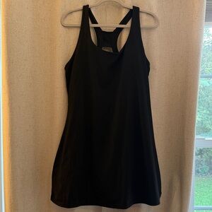 Black Racerback Athletic Dress